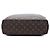 Borsa Satchel Louis Vuitton Monogram Macassar Kitan Marrone - vista 3