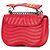 Borsa a catena Louis Vuitton New Wave PM rossa Rosso - vista 2