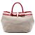 Borsa Tote Prada in Canvas Canapa Logo Beige