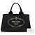 Tote Prada Canvas Canapa Logo Satchel schwarz - Ansicht 7
