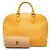 Borsa Louis Vuitton Epi Alma PM Gialla Giallo - vista 8