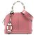 Borsa Satchel Louis Vuitton Vernis Miroir Alma BB Rosa
