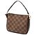 Borsa a mano Louis Vuitton Damier Ebene Trousse Pochette Marrone - vista 2