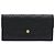 Louis Vuitton Monogram Empreinte Emilie Geldbörse Lang Black Schwarz