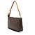Borsa a tracolla Louis Vuitton Monogram Pochette Accessoires Marrone - vista 2