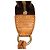 Borsa a tracolla Louis Vuitton Monogram Pochette Accessoires Marrone - vista 5