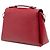 Borsa Satchel Gucci Interlocking G Medium in pelle di vitello Dollar rossa Rosso - vista 2