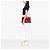 Borsa Satchel Gucci Interlocking G Medium in pelle di vitello Dollar rossa Rosso - vista 7