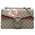 Beige Gucci Medium GG Supreme Blooms Dionysus Shoulder Bag