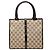 Borsa Gucci Jackie in tela GG marrone