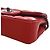 Borsa a tracolla Chanel Extra Mini Rectangular Classic in pelle d'agnello rossa con patta singola Rosso - vista 13
