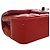 Borsa a tracolla Chanel Extra Mini Rectangular Classic in pelle d'agnello rossa con patta singola Rosso - vista 14