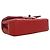 Borsa a tracolla Chanel Extra Mini Rectangular Classic in pelle d'agnello rossa con patta singola Rosso - vista 6