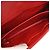 Borsa a tracolla Chanel Extra Mini Rectangular Classic in pelle d'agnello rossa con patta singola Rosso - vista 8