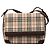 Borsa a tracolla Burberry House Check Canvas Beige