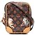 Borsa a tracolla Louis Vuitton Grace Coddington Catogram Paname PM Marrone