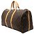 Borsa da viaggio Louis Vuitton Monogram Keepall Bandouliere 50 Marrone - vista 2