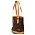 Petit Bucket Monogram Louis Vuitton Marrone - vista 2