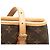 Louis Vuitton Monogram Petit Bucket Marrone - vista 8