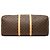 Saco de Viagem Louis Vuitton Monogram Keepall 60 Castanho Marrom - vista 3