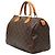 Borsa Boston Louis Vuitton Monogram Speedy 30 Marrone - vista 2