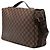 Borsa Broadway Louis Vuitton Damier Ebene Marrone - vista 2
