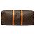 Borsa da viaggio Louis Vuitton Monogram Keepall Bandouliere 50 Marrone - vista 3