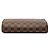 Borsa Pochette Clutch Louis Vuitton Damier Ebene Saint Louis Marrone - vista 3