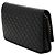 Schwarze Chanel Quilted Lambskin Crest Wallet On Chain Crossbody Bag - Ansicht 2