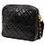 Borsa Camera Chanel Mini CC Quilted in pelle d'agnello nera con nappina Nero - vista 2