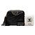 Borsa Camera Chanel Mini CC Quilted in pelle d'agnello nera con nappina Nero - vista 8