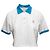 Polo cropped Versace bianco e blu con logo Taglia IT 44