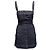 Alexander McQueen Denim Mini Kleid Dark Wash Größe IT 40 Blau