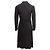 Prada Langarmkleid mit Stehkragen, Schwarz, Größe US S - Ansicht 3