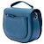 Borsa Chanel Coco Curve Flap Medium in vitello lucido blu e capretto matelassé - vista 2