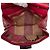 Bamboo Borsa Satchel Daily Gucci Medium in pelle rossa con bambù Rosso - vista 4