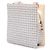 Borsa Shopping Chanel Small in Tweed e Resina Bianca con Cerniera Bianco - vista 2