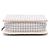 Borsa Shopping Chanel Small in Tweed e Resina Bianca con Cerniera Bianco - vista 3