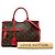 Borsa Satchel Louis Vuitton Monogram Popincourt PM Marrone - vista 7