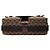 Borsa Satchel Louis Vuitton Damier Ebene Broadway Marrone - vista 3