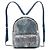 Blauer Chanel Sequin Waterfall Rucksack