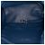 Blauer Chanel Sequin Waterfall Rucksack - Ansicht 4