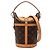 Borsa Bucket Duffle Louis Vuitton Monogram Marrone