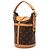 Borsa Bucket Duffle Louis Vuitton Monogram Marrone - vista 2