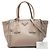 Borsa Satchel Prada Glace Calf con borchie e doppia tasca, Beige - vista 7