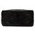 Bolsa Chanel CC em pele de cordeiro acolchoada preta com fecho turnlock Preto - vista 3
