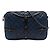 Borsa a tracolla Chanel Girl Small Clutch on Chain in pelle d'agnello matelassé blu