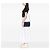 Borsa a tracolla Chanel Girl Small Clutch on Chain in pelle d'agnello matelassé blu - vista 6