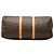 Borsa da viaggio Louis Vuitton Monogram Keepall 50 Marrone - vista 3