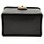Borsa vanity box Chanel CC in pelle caviar nera Nero - vista 3
